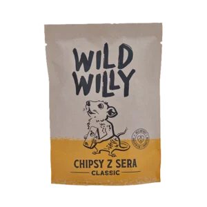 Wild Willy Chipsy z sera dojrzewającego 50g