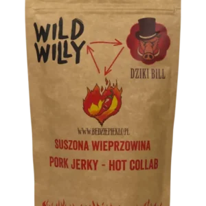 Wild Willy x Dziki Bill Hot Collab Pork Jerky 100g