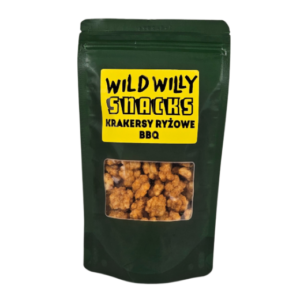 Wild Willy Krakersy Ryżowe o Smaku BBQ 60g