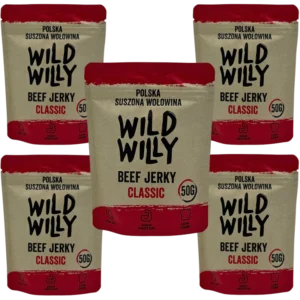 Wild Willy Beef Jerky Classic 5x50g