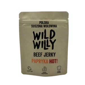 Wild Willy Beef Jerky Papryka HOT 30g