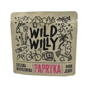 Wild Willy Pork Jerky Papryka 100g