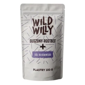 Wild Willy Rostbef + Sół Kłodawska plastry 100g