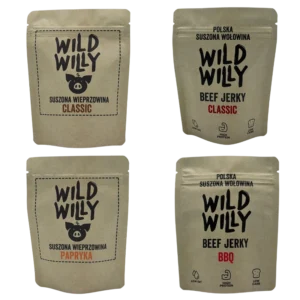 Wild Willy Zestaw Starter Beef/Pork 4x30g